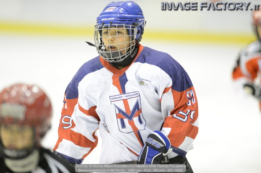 2015-02-15 Hockey Milano Rossoblu U12-Valpellice 0506 Thomas Piccapietra